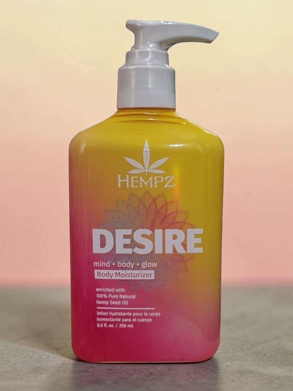 Hempz Desire Body Moisturizer - Pink/Yellow